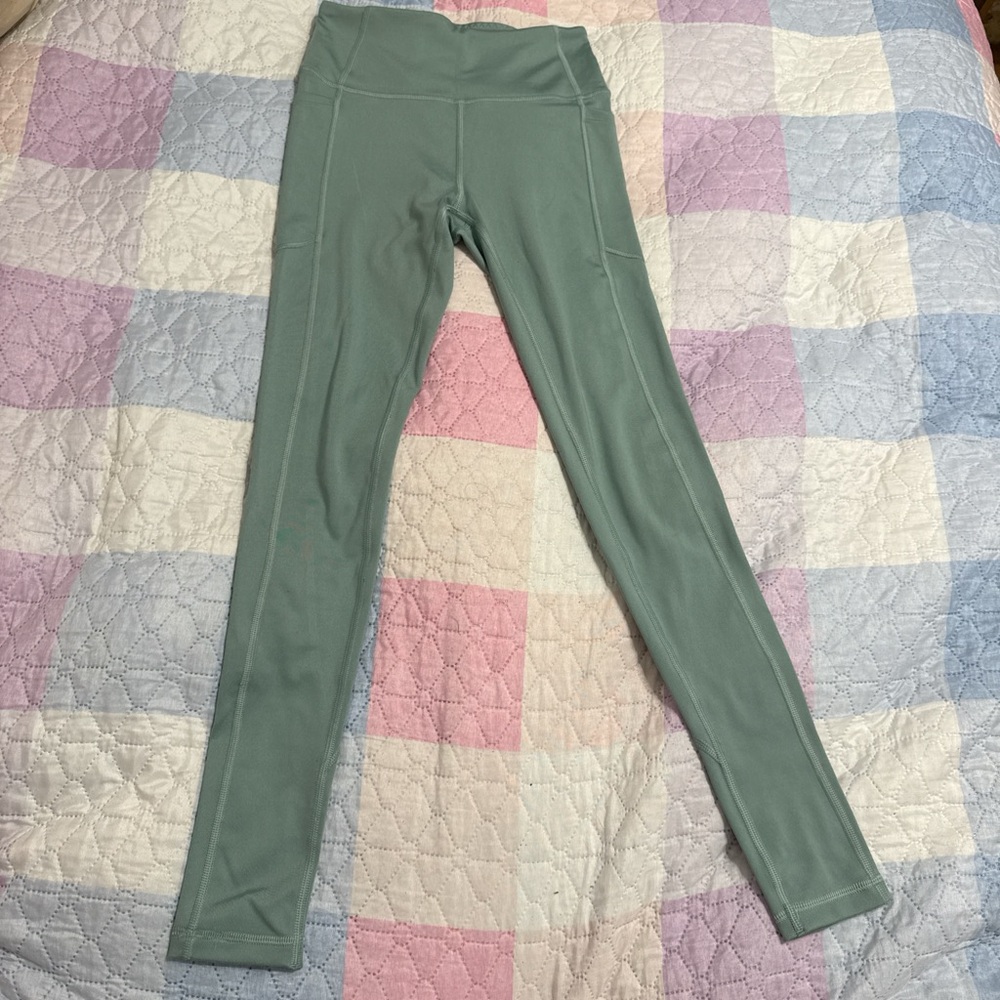 VS Green leggings